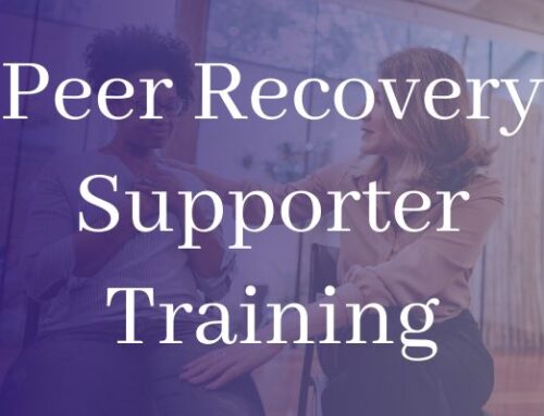 Peer Recovery Supporter Training June 2025